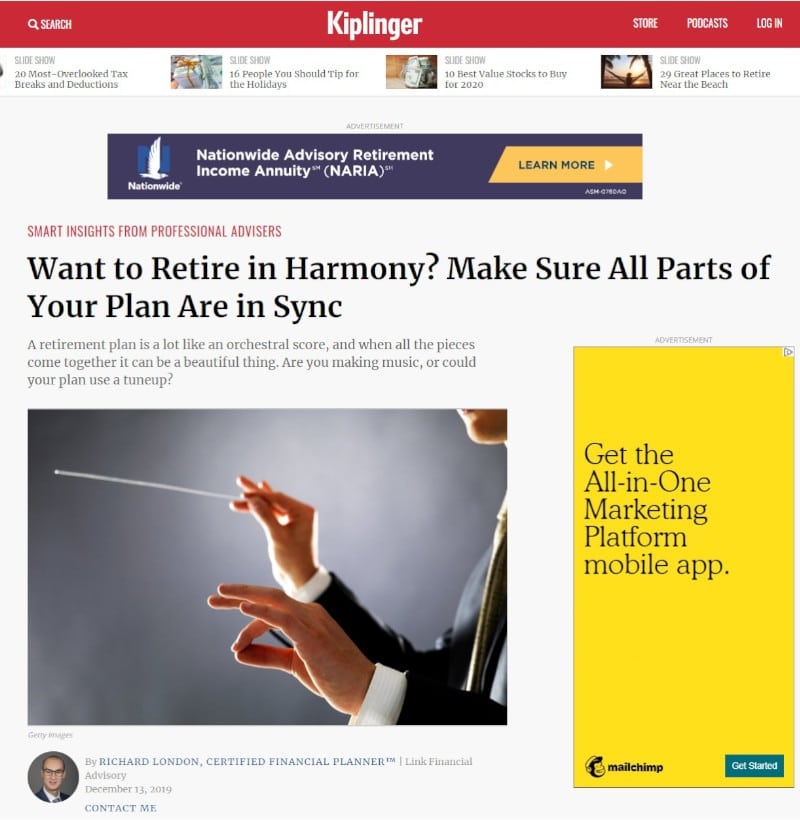 Link Financial - Kiplinger 12-21